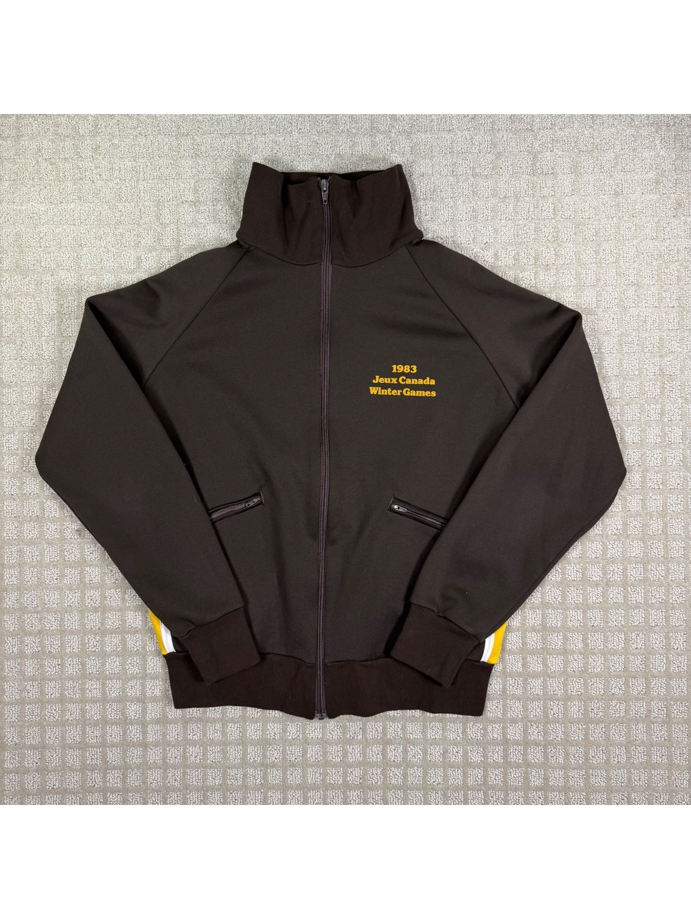 1983 Jeux Canada Winter Games Manitoba Track Jacket M